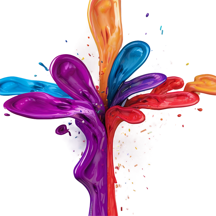 Vibrant Color Splash Png Qnj10