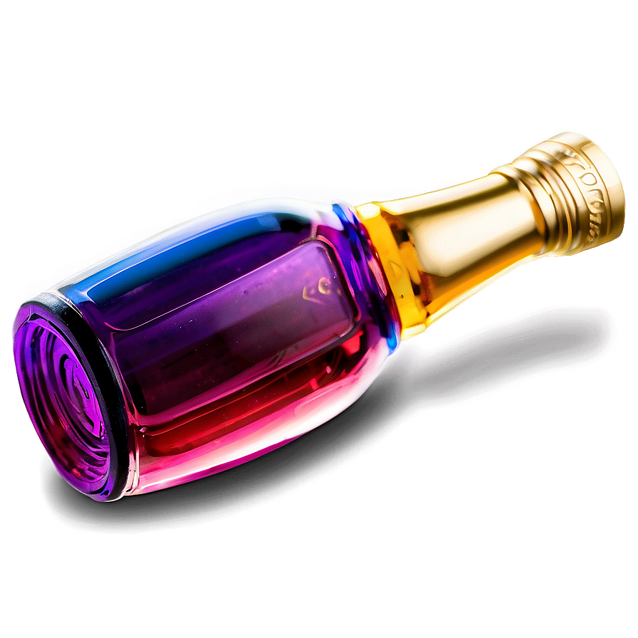 Vibrant Colored Liquor Bottle Png Ksx53