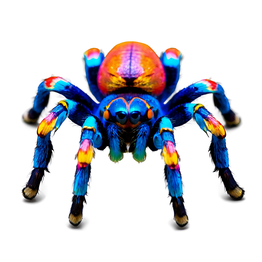 Vibrant Colored Tarantula Png 4