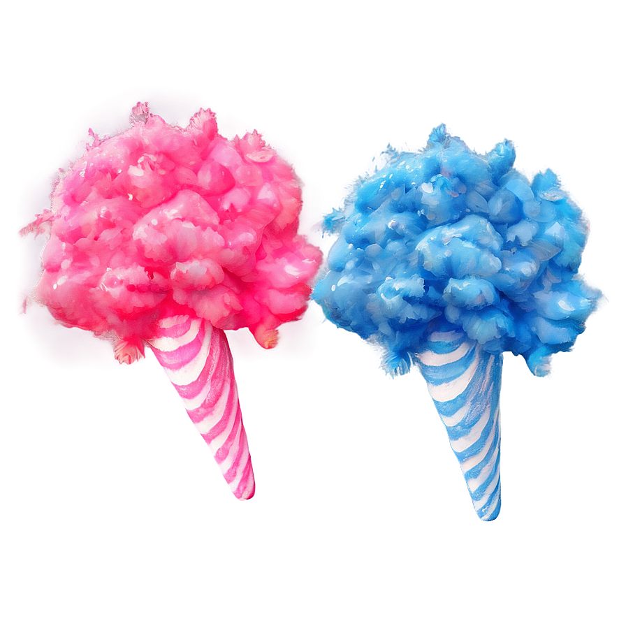 Vibrant Cotton Candy Burst Png 84