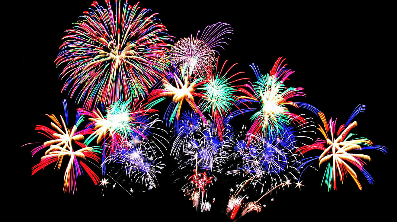 Vibrant_ Diwali_ Fireworks_ Display