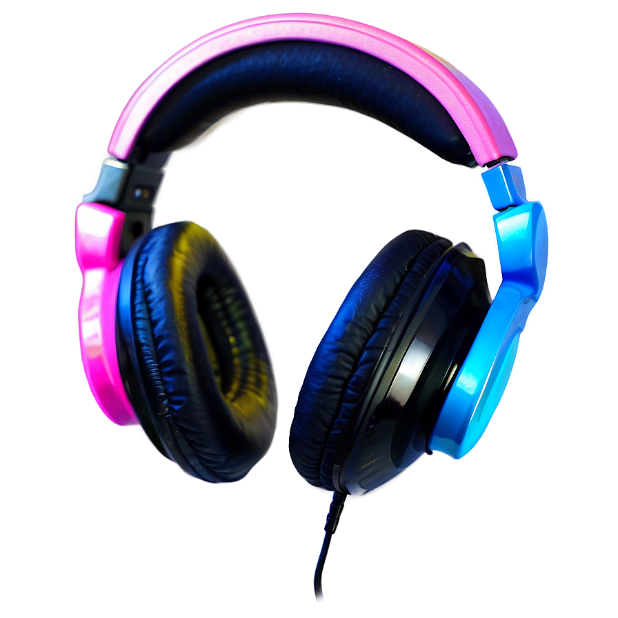 Vibrant Dj Headphones Png 2