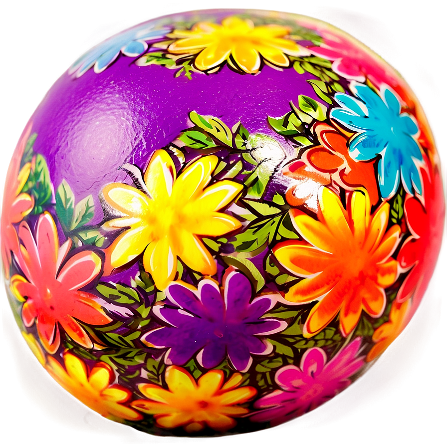 Vibrant Easter Egg Png 05252024