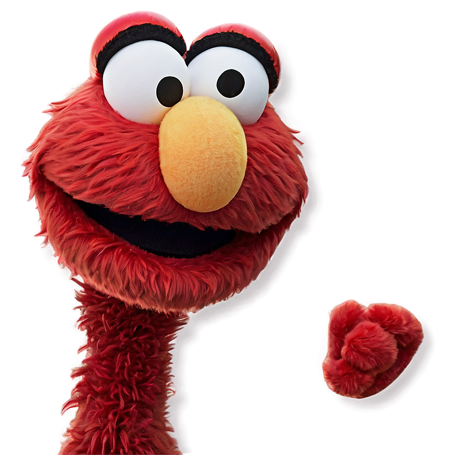 Vibrant Elmo Face Wallpaper Png Cse