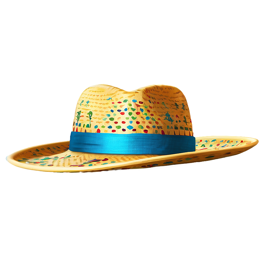 Vibrant Fiesta Hat Png Kvj6