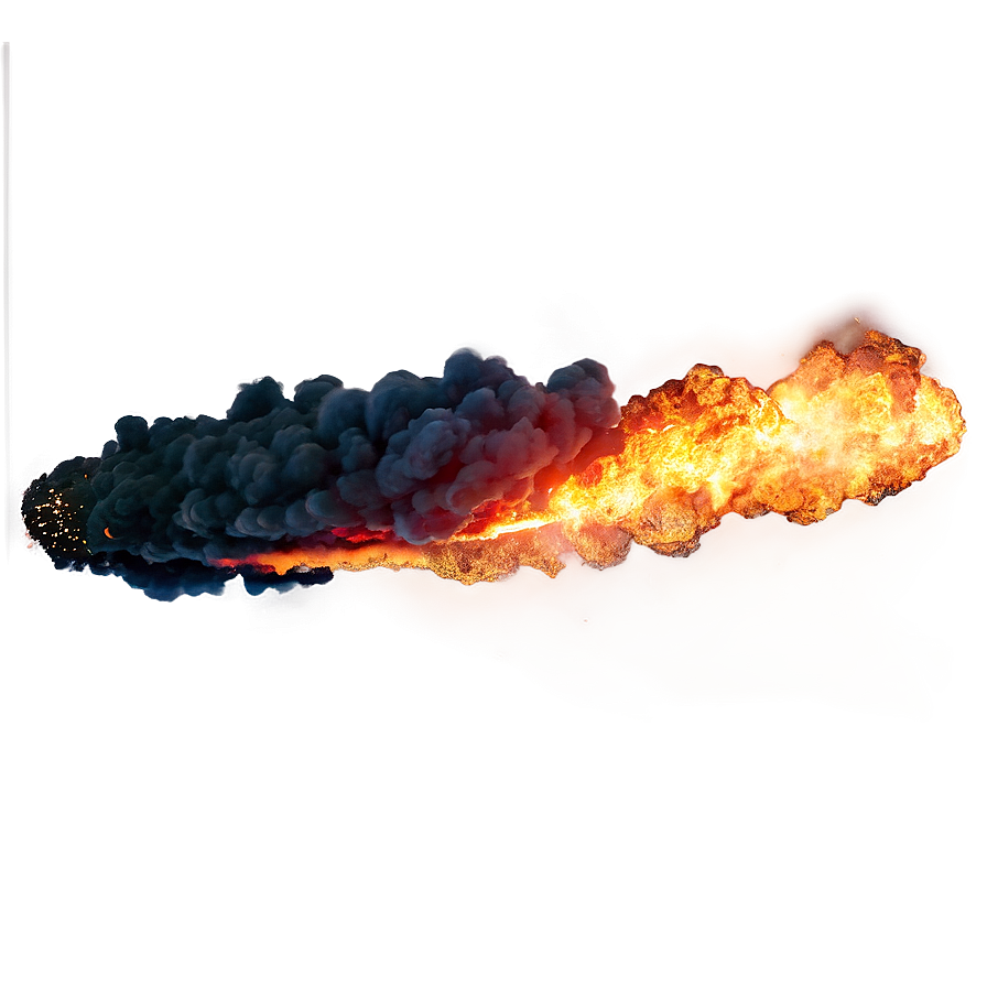 Vibrant Fire Explosion Png Cbg
