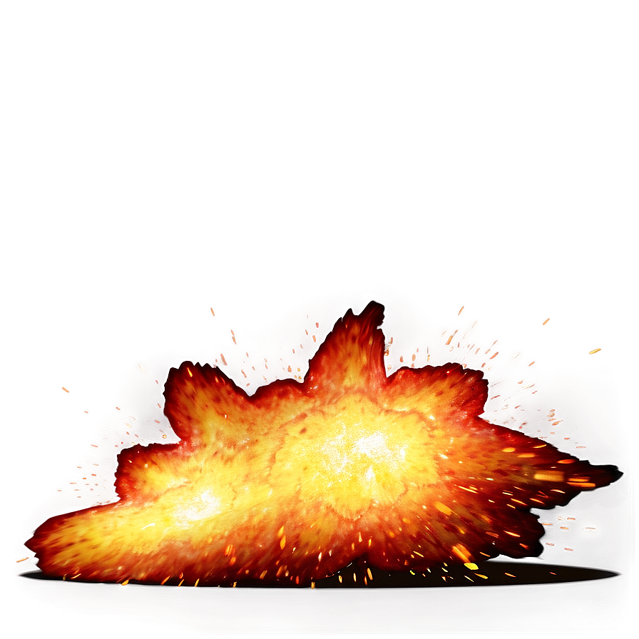 Vibrant Fire Explosion Png Iut