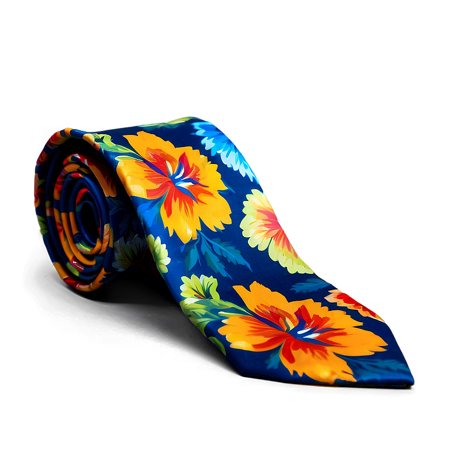 Vibrant Floral Tie Png Ndd96