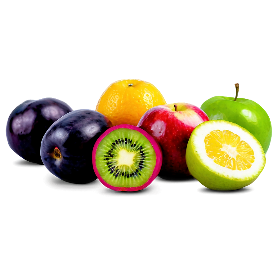 Vibrant Fruit Assortment Png 41