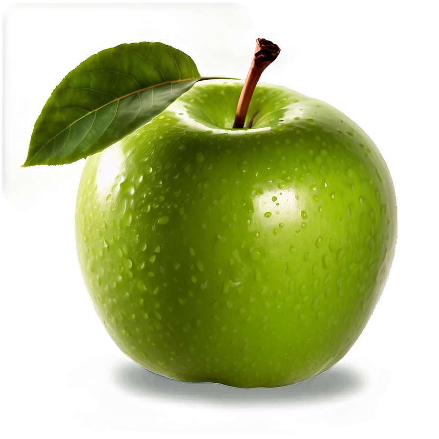 Vibrant Green Apple Png Fge99