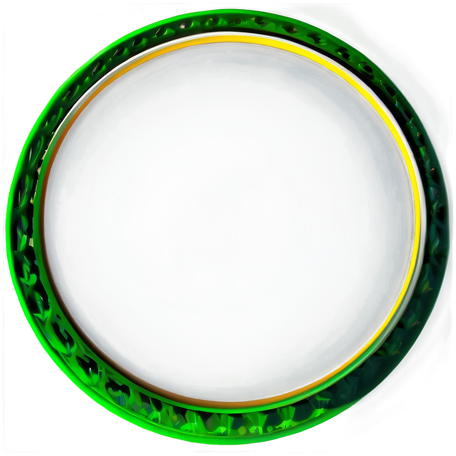 Vibrant Green Circle Clipart Png 3
