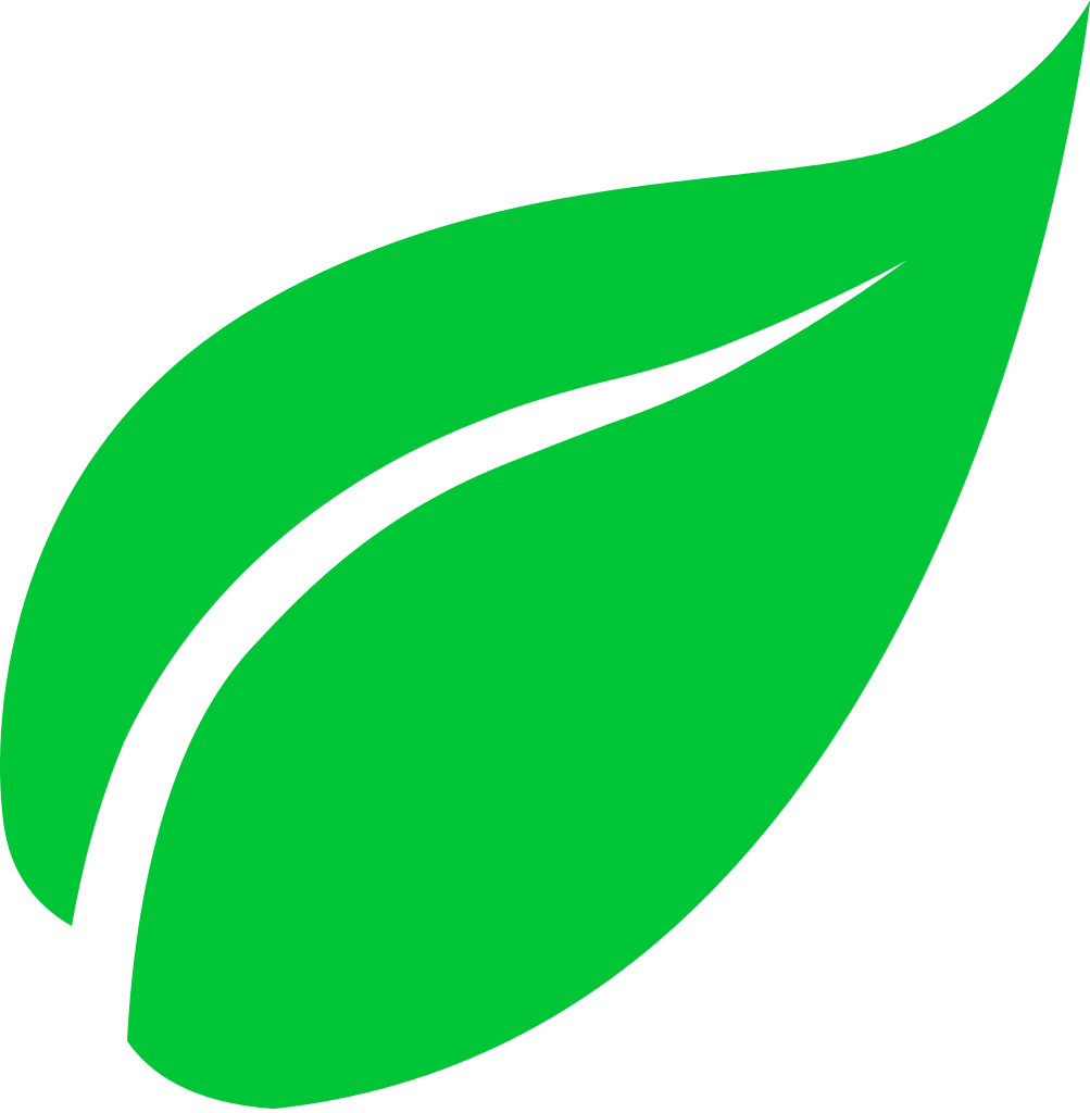 Vibrant Green Leaf Graphic