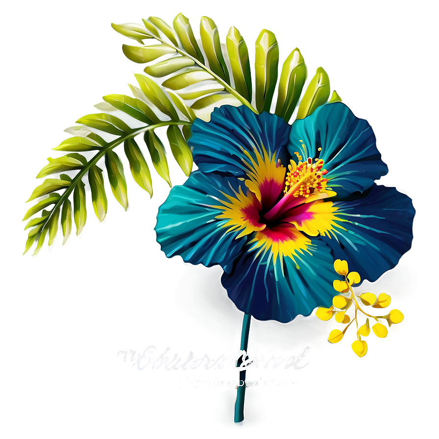 Vibrant Hibiscus Png Mpy92