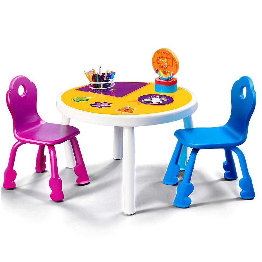 Vibrant Kids Play Table Png Srj33