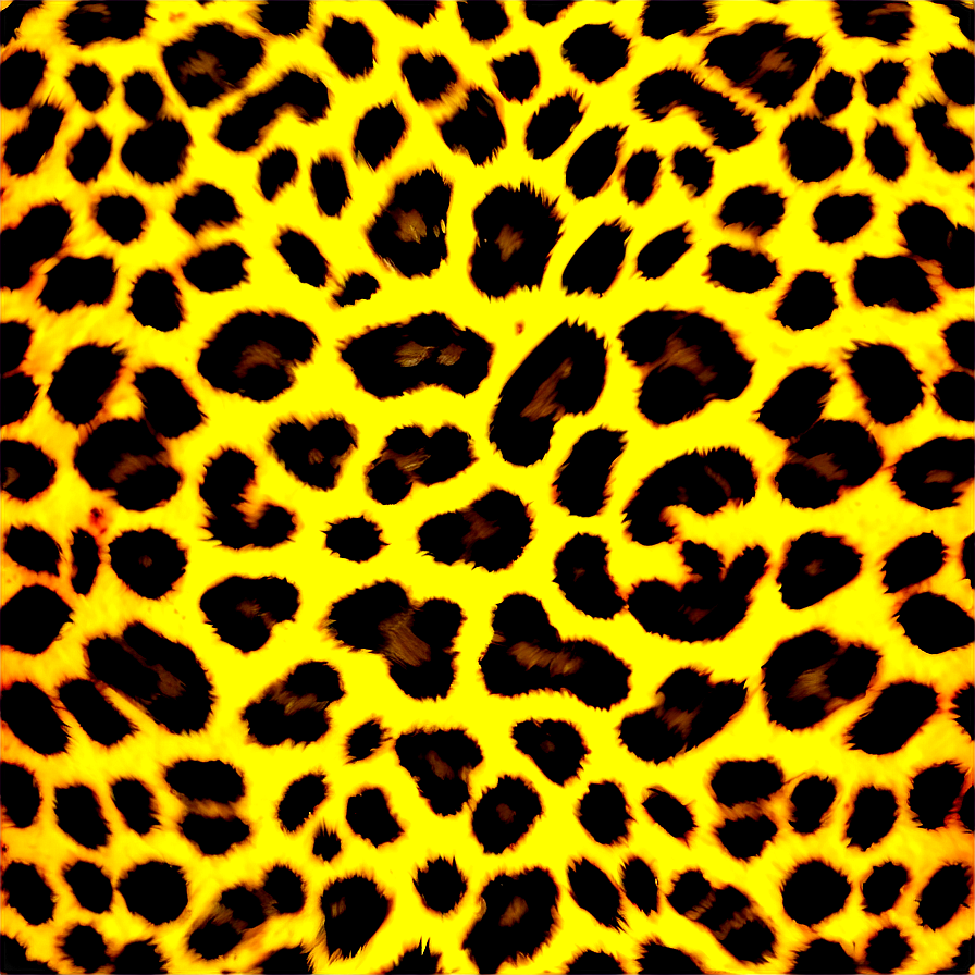 Vibrant Leopard Pattern Png 39