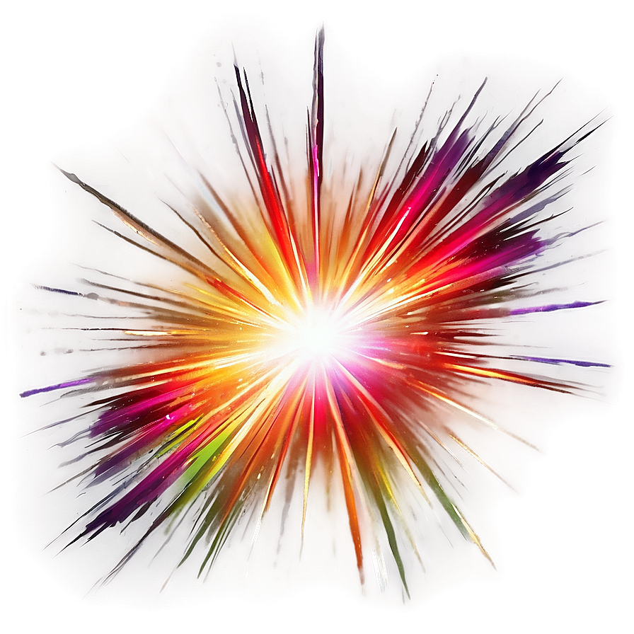 Vibrant Light Burst Png Xol31