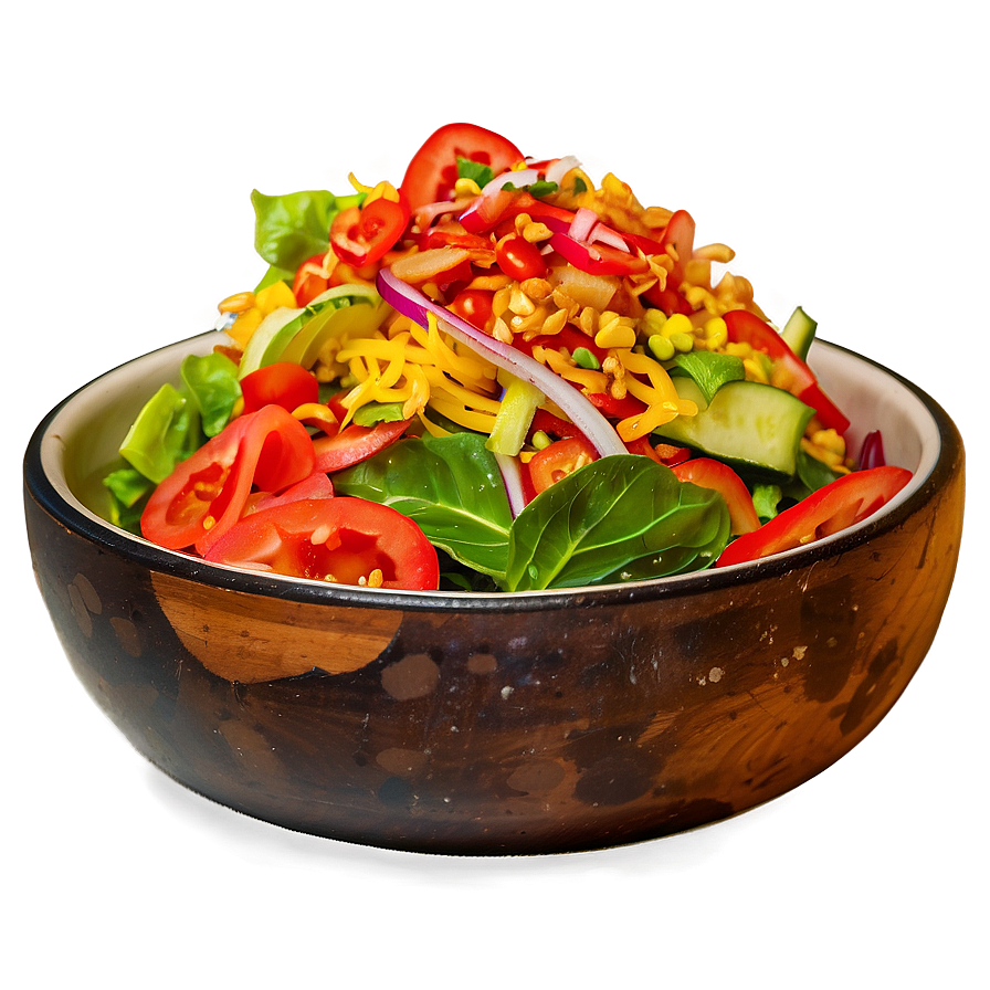 Vibrant Mexican Salad Png Fee