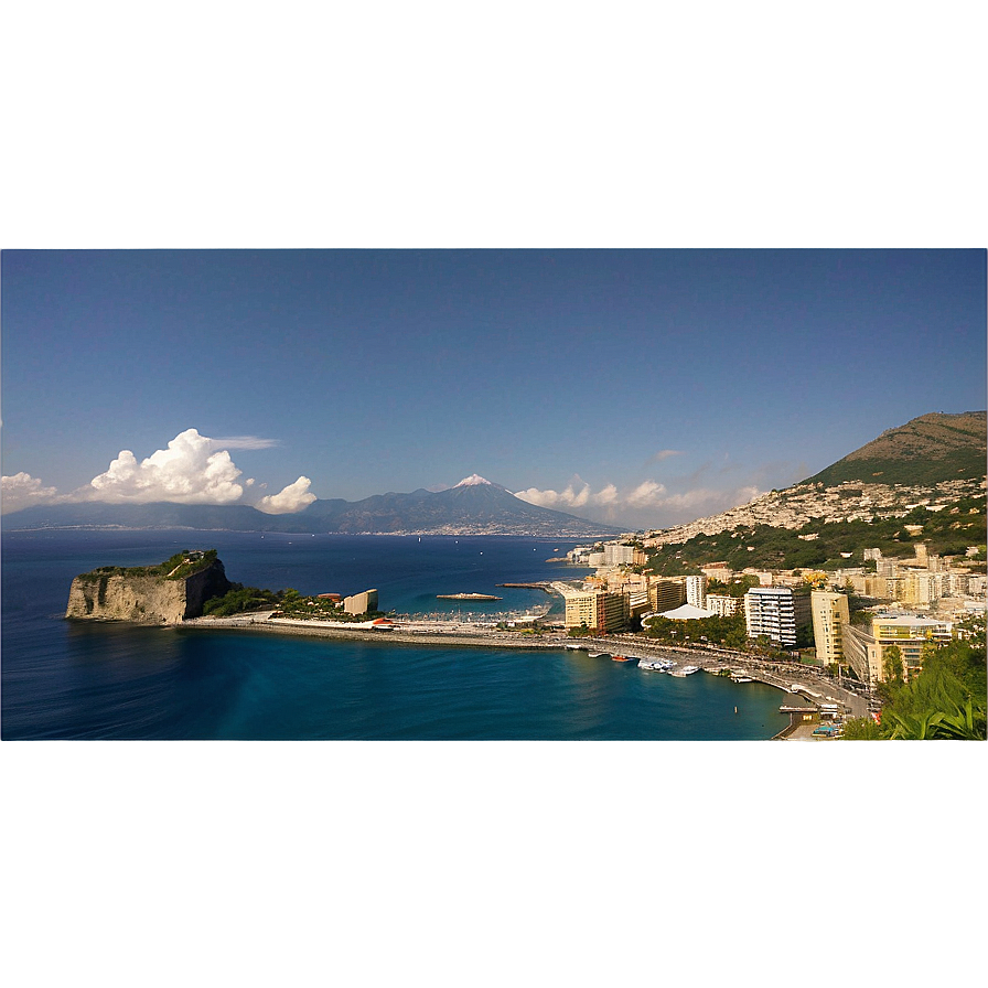 Vibrant Napoli Coastline Png 12