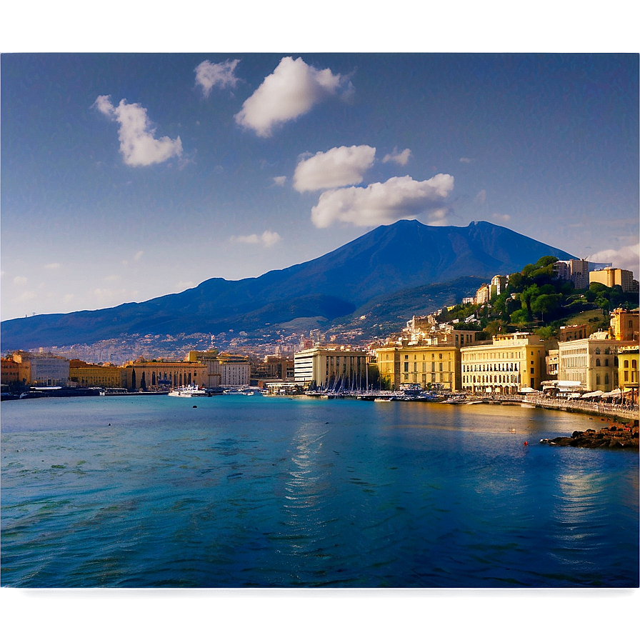 Vibrant Napoli Coastline Png 44