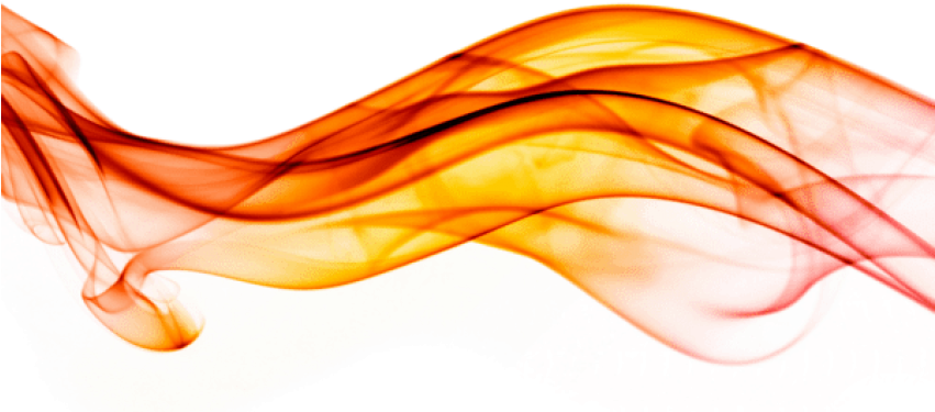 Vibrant Orange Abstract Wave