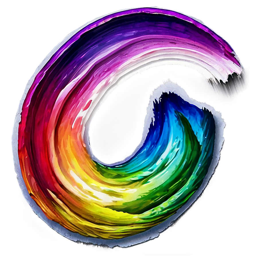 Vibrant Paint Arc Png 10