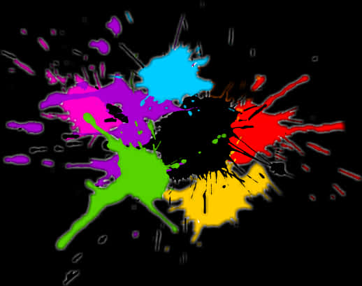 Vibrant_ Paint_ Splash_ Artwork