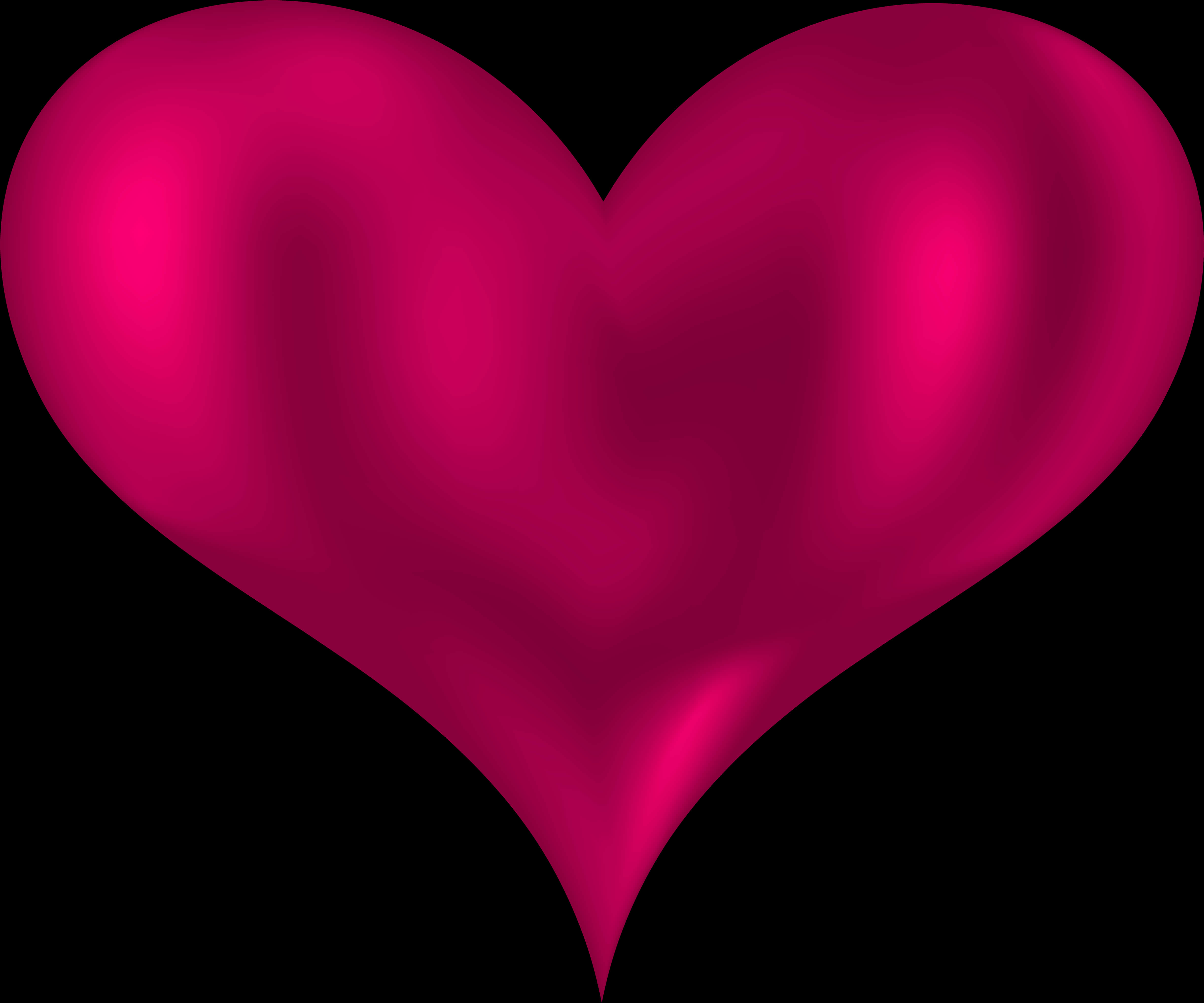 Vibrant Pink Heart