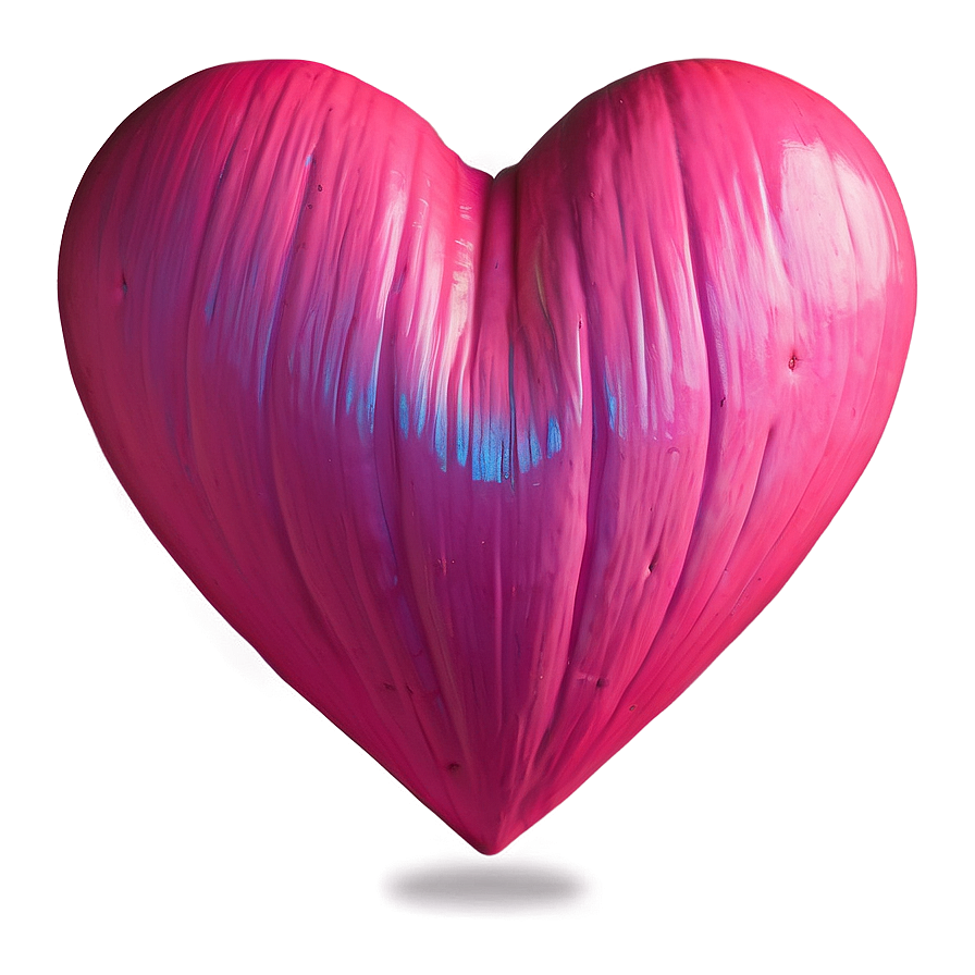 Vibrant Pink Heart Emoji Png 91