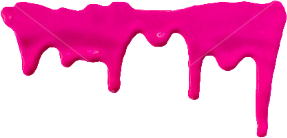 Vibrant Pink Paint Drip