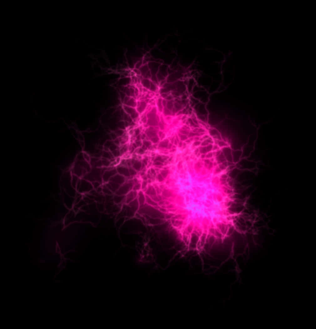 Vibrant Pink Smoke Abstract