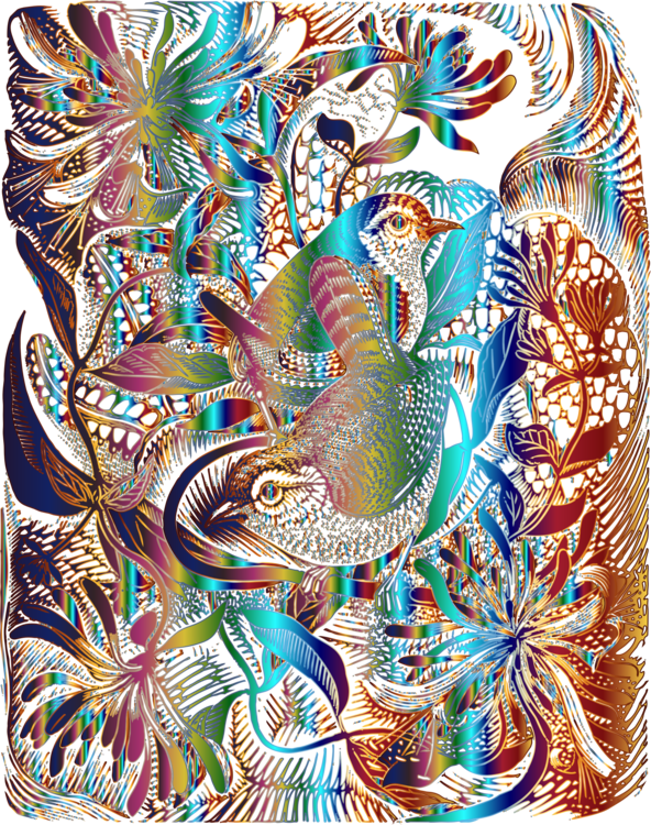 Vibrant Psychedelic Floral Birds.png