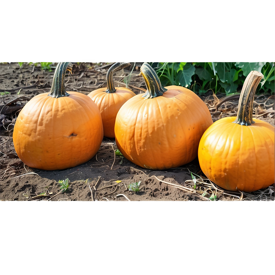 Vibrant Pumpkin Patch Day Png Spe