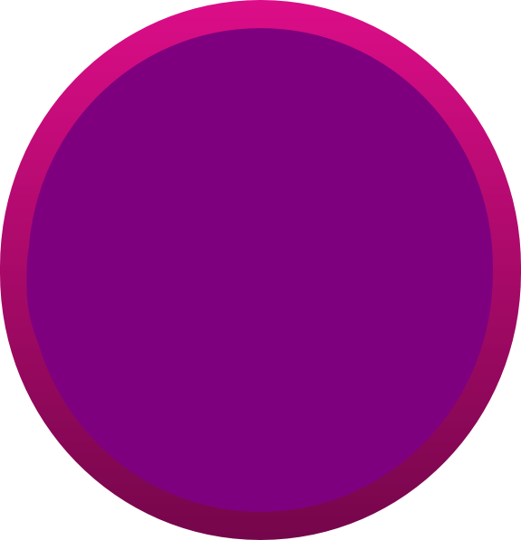 Vibrant Purple Circle Borderon Teal Background