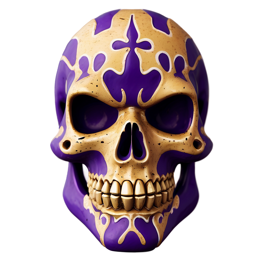 Vibrant Purple Skull Trooper Illustration Png 06202024