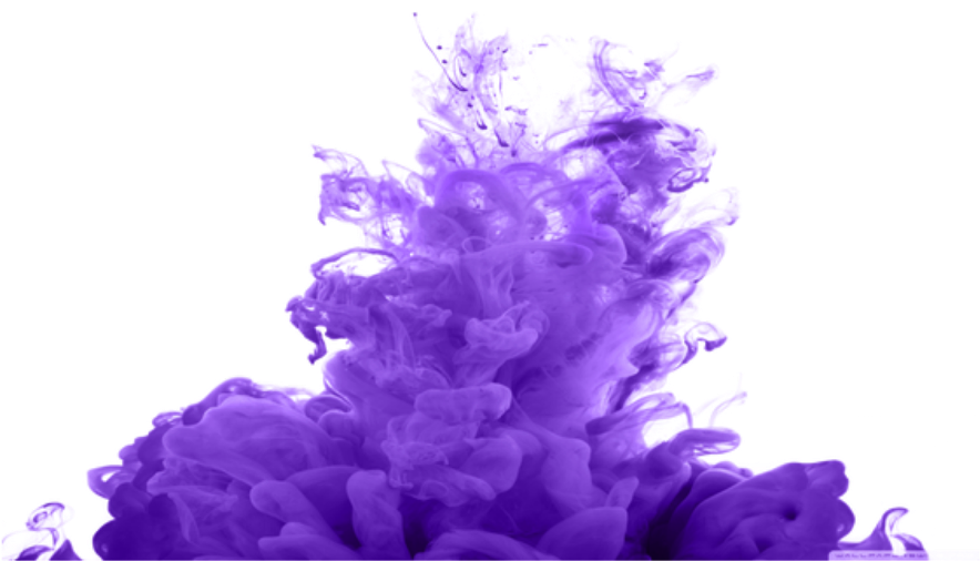 Vibrant Purple Smoke Plume