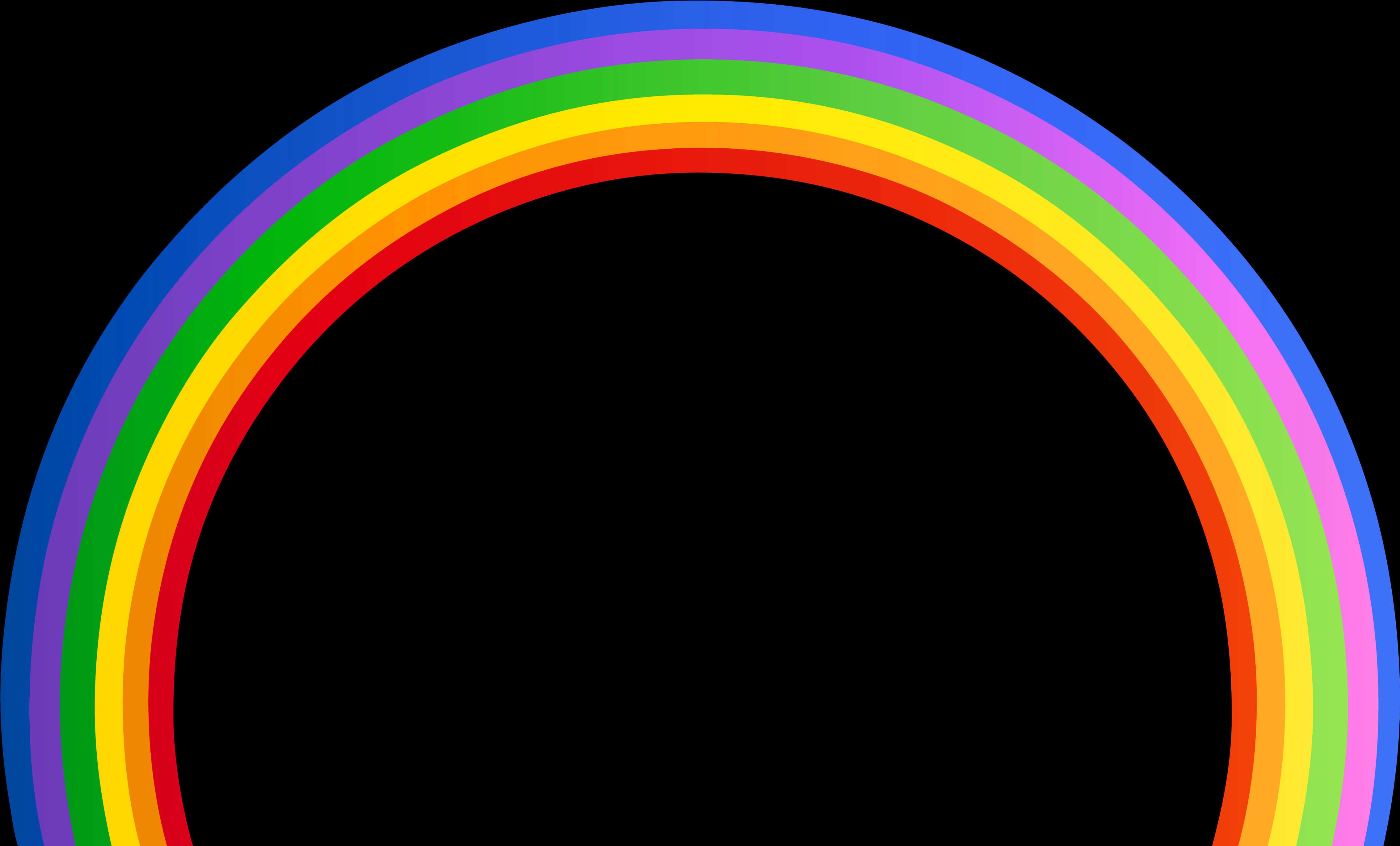 Vibrant Rainbow Arc