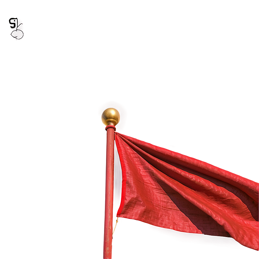 Vibrant Red Flag Texture Png Wnk