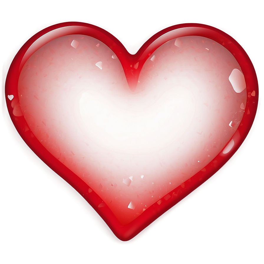 Vibrant Red Heart Emoji Png 65