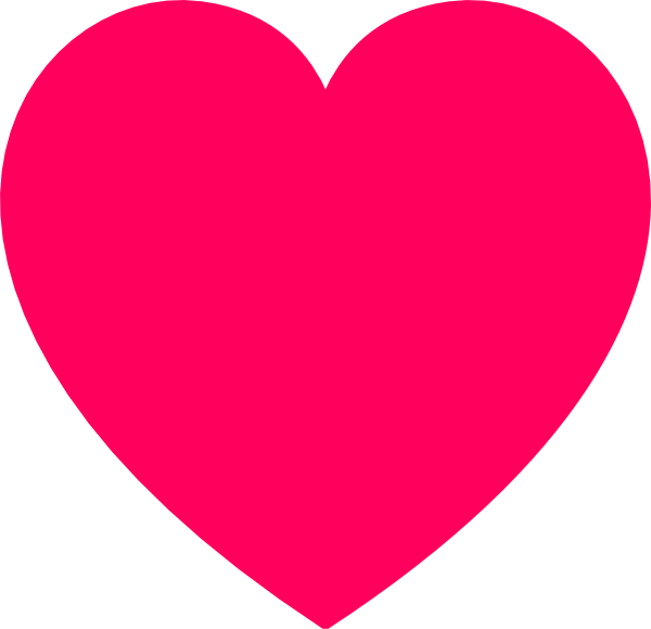 Vibrant Red Heart Icon