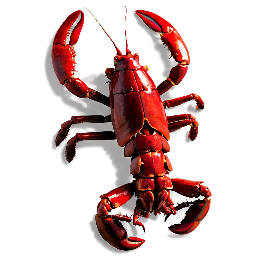 Vibrant Red Lobster Artwork Png Wsq