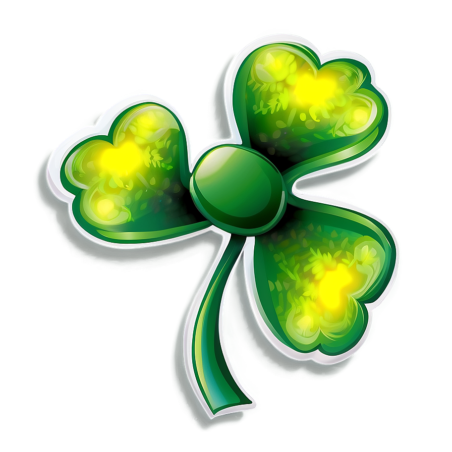 Vibrant Shamrock Clipart Png Olw36