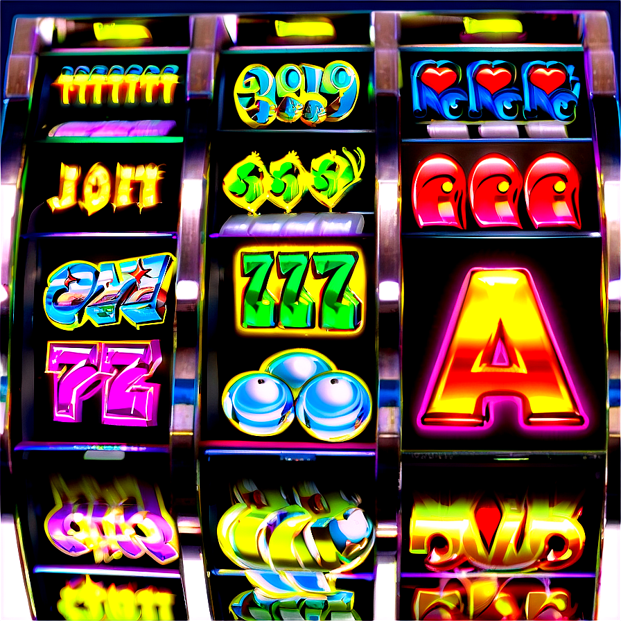 Vibrant Slot Machine Reels