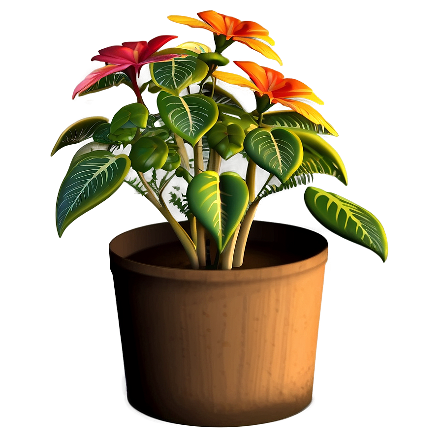 Vibrant Small Plant Png 22