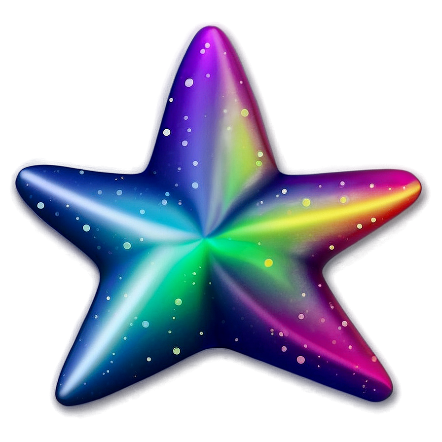 Vibrant Star Cute Png 58