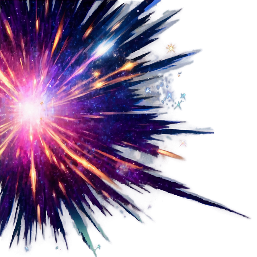 Vibrant Stardust Explosion Png 06272024