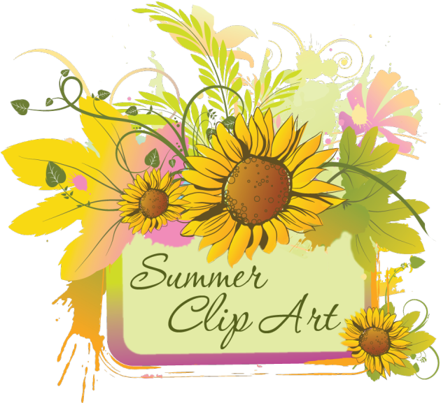 Vibrant Summer Clip Art