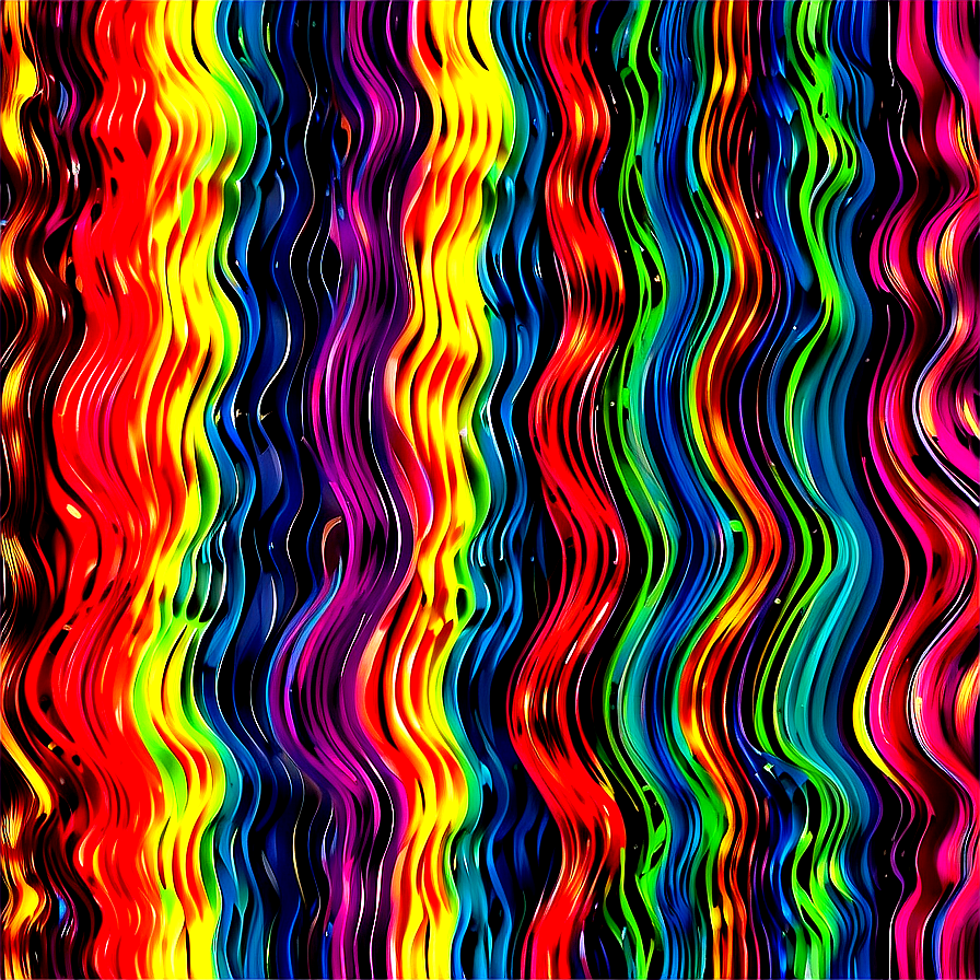 Vibrant Wavy Lines Texture Png 29