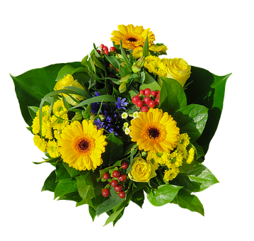 Vibrant Yellow Floral Arrangement