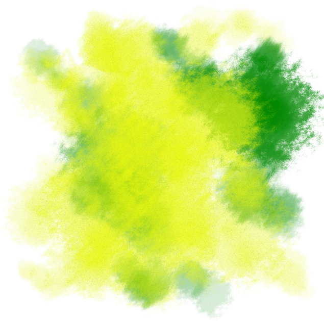 Vibrant Yellow Green Watercolor Splash