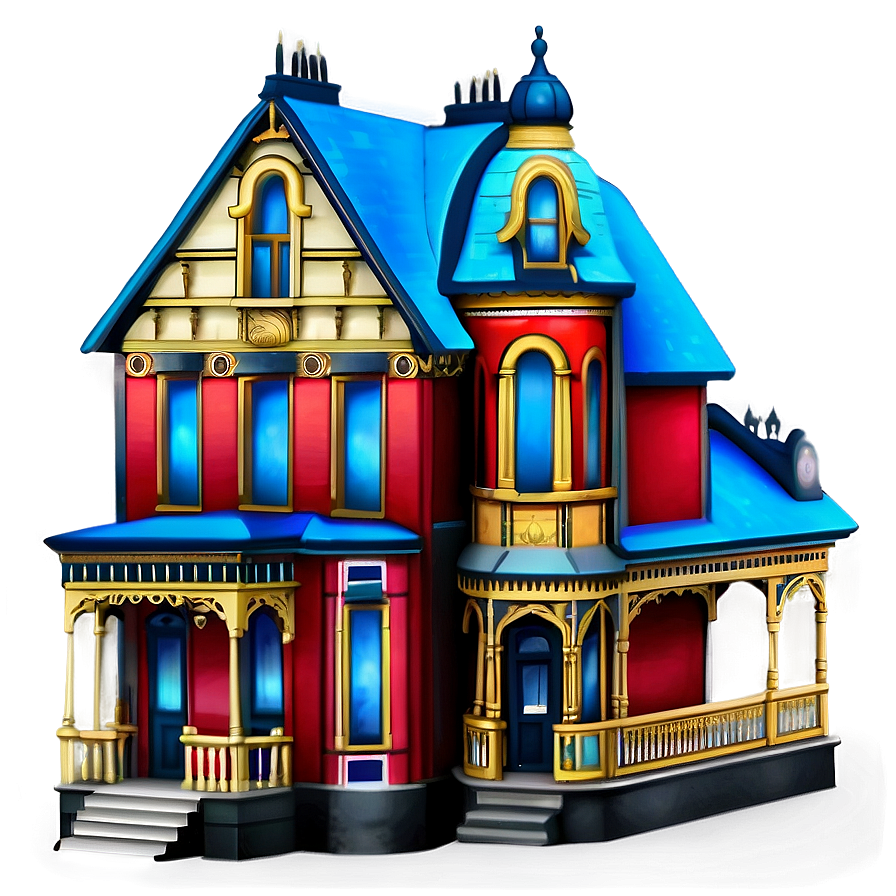 Victorian House Emoji Png 06132024